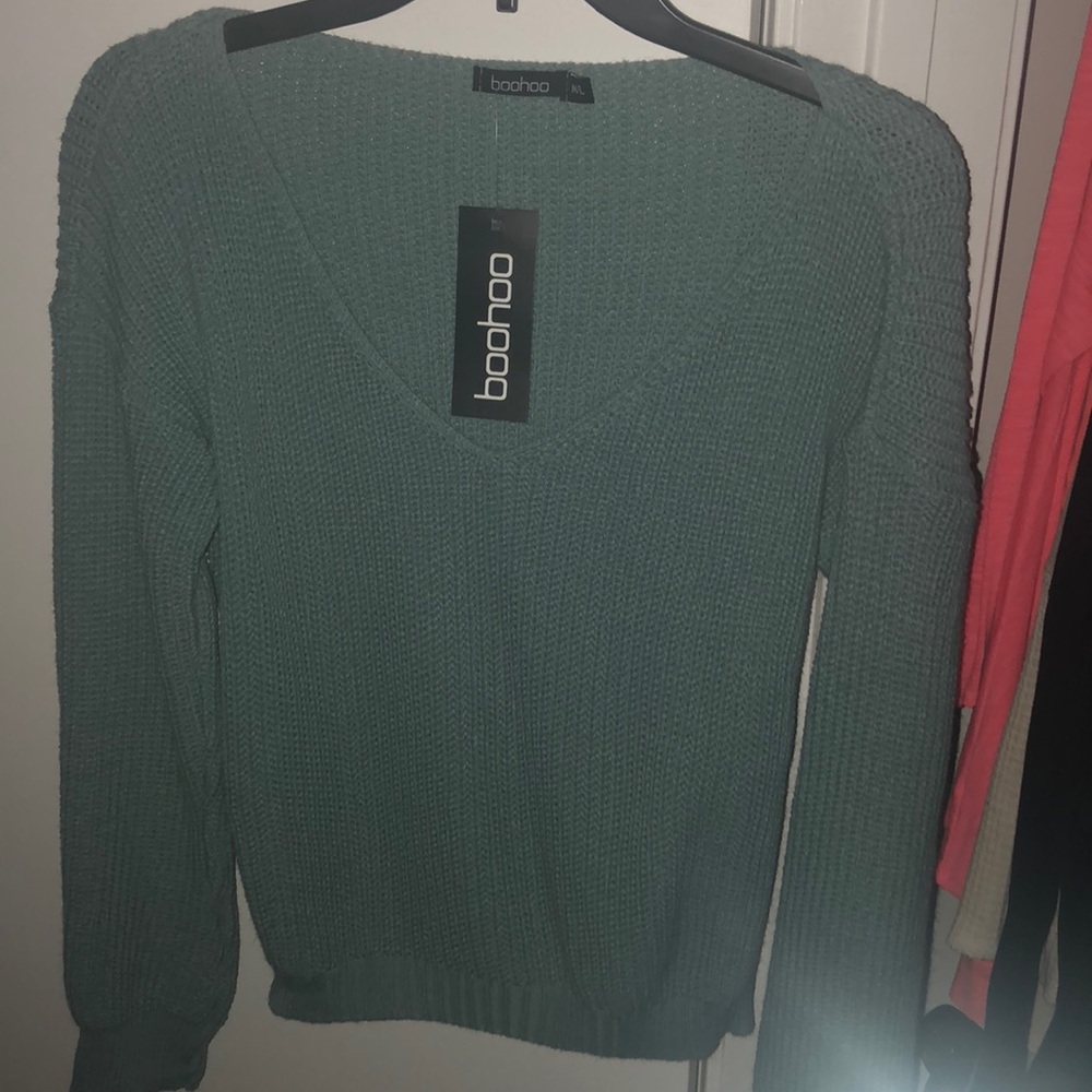 v-neck sweater